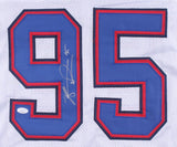 Kyle Williams Signed Bills Jersey (JSA COA) Buffalo Defensive Tackle (2006-2018)