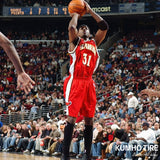Jason Terry Signed Atlanta Hawks Jersey (JSA COA) Ex-Arizona Point Guard