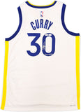 WARRIORS STEPHEN CURRY AUTOGRAPHED NIKE JERSEY 48 I CAN DO ALL THINGS JSA 235507