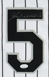 Juan Uribe Signed Chicago White Sox Pinstriped Jersey (JSA) 2005 World Champion