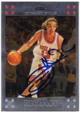 Joakim Noah Signed Bulls Topps Chrome Rookie Trading Card #146 - (SCHWARTZ COA)