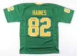 Kris Haines Signed Notre Dame Fighting Irish Jersey 1977 National Champs JSA COA