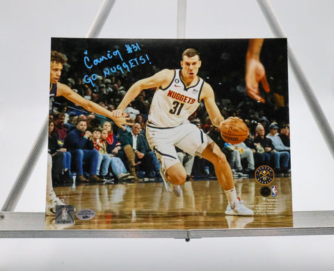 Vlatko Cancar Denver Nuggets Autographed 8x10 Photo LSM COA