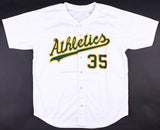 Frank Thomas Signed Athletics Jersey JSA COA 500 Home Run Club 2X AL MVP 93 & 94