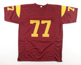 Ron Yary Signed USC Trojans Jersey (PSA COA) Minnesota Vikings HOF Offen. Tackle