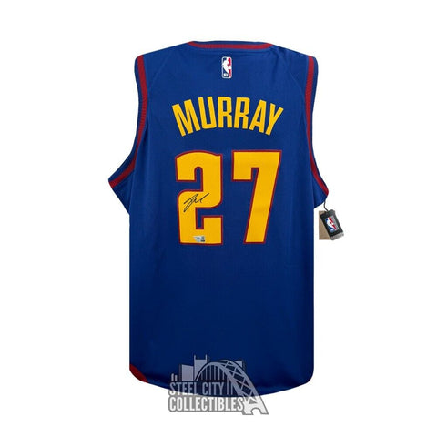 Jamal Murray Autographed Denver Blue Jordan Basketball Jersey - Fanatics