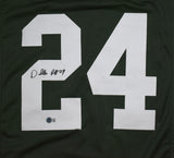 Darrelle Revis Autographed Green Pro Style Jersey - Beckett W Hologram *2