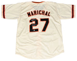 JUAN MARICHAL SIGNED SAN FRANCISCO GIANTS #27 JERSEY W/ DOMINICAN DANDY