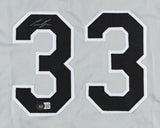 Lance Lynn Signed Chicago White Sox Gray Road Custom Jersey (Beckett Hologram)