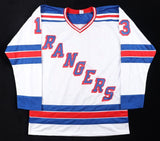 Sergei Nemchinov Signed New York Rangers Jersey Inscribed "94 Cup" (JSA COA)