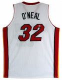 Shaquille O'Neal Signed Miami Heat Jersey (Beckett COA) 4xNBA Champion Big Man