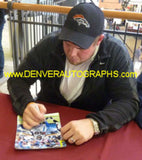 JD Walton Autographed/Signed Denver Broncos 8x10 Photo 13701