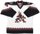 Coyotes Wayne Gretzky Signed CCM Doug Brewer Hand Painted Jersey JSA #YY53017