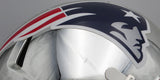 Tom Brady Autographed Chrome Silver Full Size Helmet Patriots TriStar 1901979