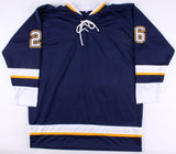 Paul Stastny Signed St. Louis Blues Jersey (JSA) Son of Peter Stastny