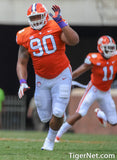 Dexter Lawrence Signed Clemson Tigers Jersey (JSA) 2xNational Champions