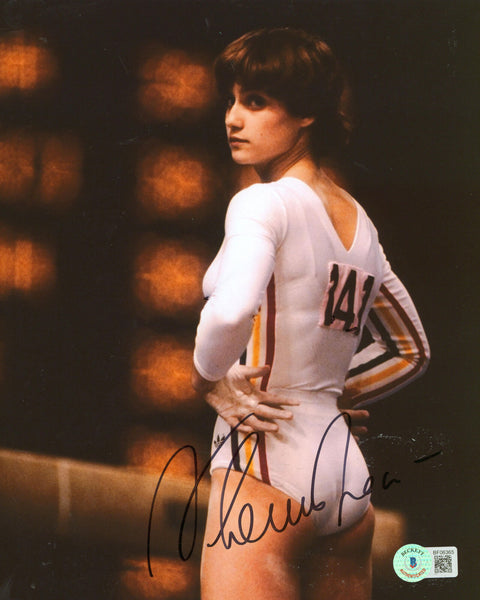 Nadia Comaneci Authentic Signed 8x10 Photo Autographed BAS #BF06365