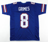 Trevon Grimes Signed Gators Jersey (JSA Rookie COA) 2020 Florida Star Receiver