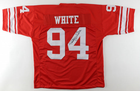 Randy White Maryland Terrapins Signed Jersey (JSA COA) Cowboys All Pro Def Tckle