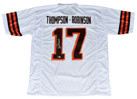 DORIAN THOMPSON-ROBINSON SIGNED CLEVELAND BROWNS #17 COLOR RUSH JERSEY BECKETT