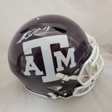 MIKE EVANS SIGNED TEXAS A&M AGGIES F/S SPEED AUTHENTIC HELMET BECKETT QR