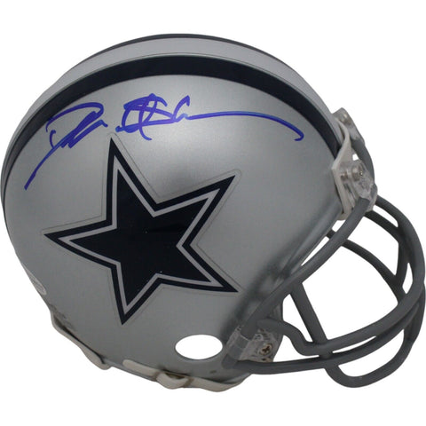 Deion Sanders Autographed/Signed Dallas Cowboys VSR4 Mini Helmet Beckett 25732