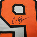 Autographed/Signed Corbin Burnes Baltimore Grey Baseball Jersey Beckett BAS COA