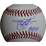 Todd Helton Autographed/Signed Colorado Rockies OML Baseball HOF TRI 44643