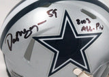 Dat Nguyen Autographed Dallas Cowboys Speed Mini Helmet w/All Pro-Prova *Black