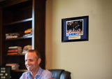 Christian Laettner Autographed Duke THE SHOT Basketball Framed 8x10 Photo JSA