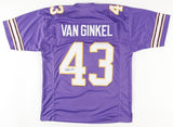 Andrew Van Ginkel Signed Minnesota Vikings Jersey (JSA) 2019 5th Round Pick L.B.