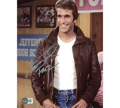 Henry Winkler Signed Happy Days Unframed 8x10 Photo - Jefferson HS