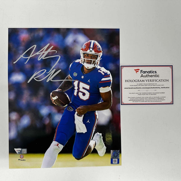 Autographed/Signed Anthony Richardson Florida Gators 8x10 Photo Fanatics COA