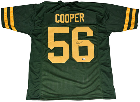 EDGERRIN COOPER AUTOGRAPHED SIGNED GREEN BAY PACKERS #56 JERSEY BECKETT
