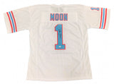 Warren Moon Signed Houston Oilers Jersey (Beckett COA) 9xPro Bowl Q.B.