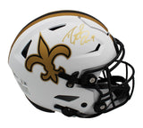 Drew Brees Signed New Orleans Saints Speed Flex Authentic Lunar NFL Helmet