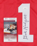 Bobby Knight Signed Indiana Hoosiers "The General" Jersey (JSA COA) 3zNCAA Champ