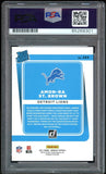 2021 Donruss Rated Rookie Amon-Ra St. Brown On Card PSA/DNA Auto GEM MINT 10