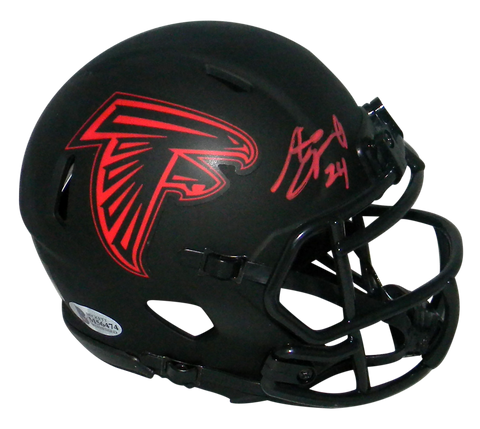 AJ TERRELL AUTOGRAPHED ATLANTA FALCONS ECLIPSE SPEED MINI HELMET BECKETT