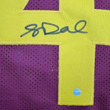 Framed Autographed/Signed Sam Darnold 35x39 USC Southen Cal Jersey Steiner COA