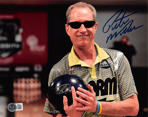 Pete Weber Bowling Authentic Signed 8x10 Photo Autographed BAS #BM01867