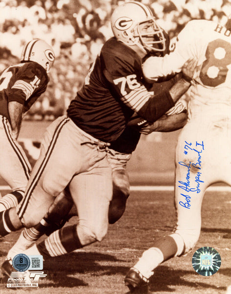 Bob Skoronski Signed Green Bay Packers 8x10 Photo SB I Beckett 47882