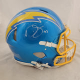 DARREN SPROLES SIGNED CHARGERS FS FLASH SPEED AUTHENTIC HELMET BECKETT