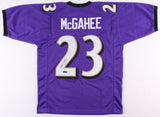 Willis McGahee Signed Baltimore Ravens Jersey (JSA COA) 2xPro Bowl 2007,2011 R.B