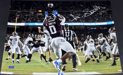 AINIAS SMITH SIGNED AUTOGRAPHED TEXAS A&M AGGIES 16x20 PHOTO COA