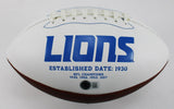 Jameson Williams Signed Detroit Lions Logo Football (Beckett) Ex-Alabama W.R.