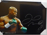 FLOYD MAYWEATHER JR. AUTOGRAPHED SIGNED FRAMED 20X30 CANVAS PHOTO BECKETT 129107