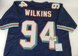 Christian Wilkins Signed Miami Dolphins Jersey (PSA COA) 2019 1st Round Pick DT