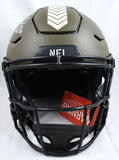 Travis Kelce Jason Kelce Signed NFL F/S Salute Speed Flex Helmet - Beckett / PSA