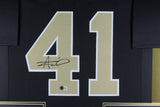 ALVIN KAMARA (Saints black TOWER) Signed Autographed Framed Jersey Beckett